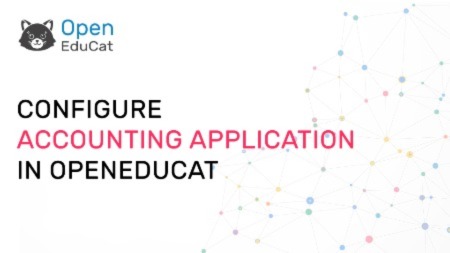 How to configure accounting                                                     application in OpenEduCat